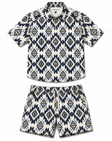 Coordinato mare etnica blu black label
