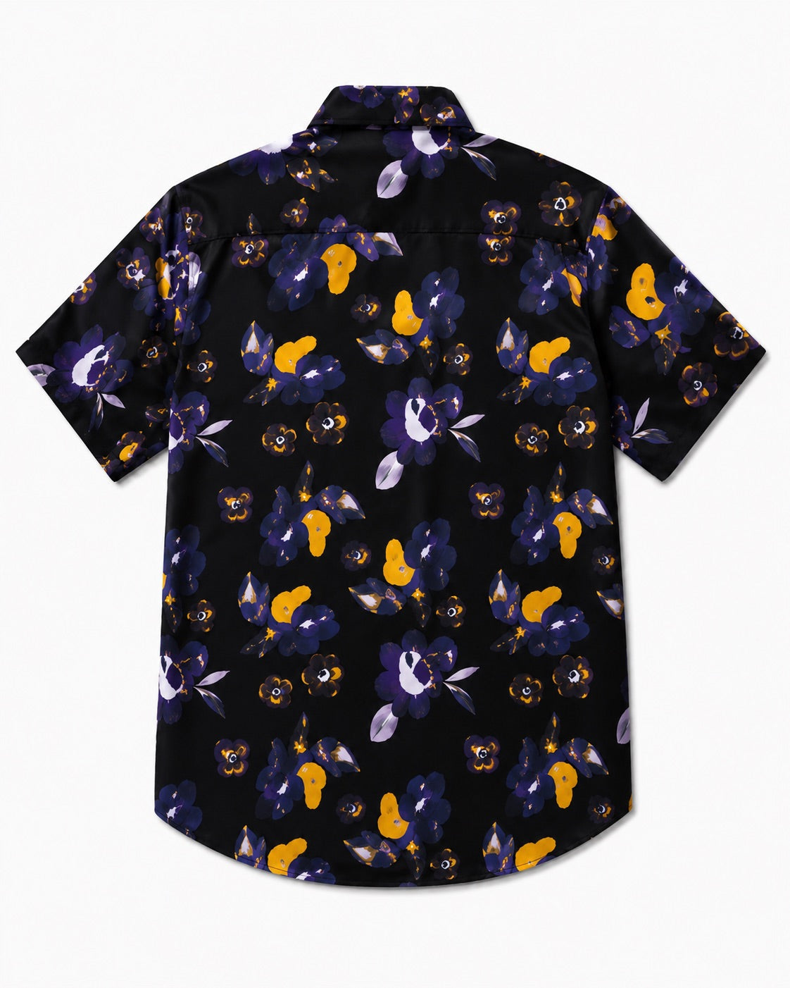 Coordinato mare floreale nero viola Island Coco