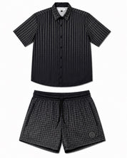 Coordinato poins degrade nero island coco