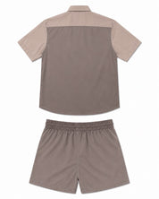 Coordinato mare  Taupe Bicolor island coco