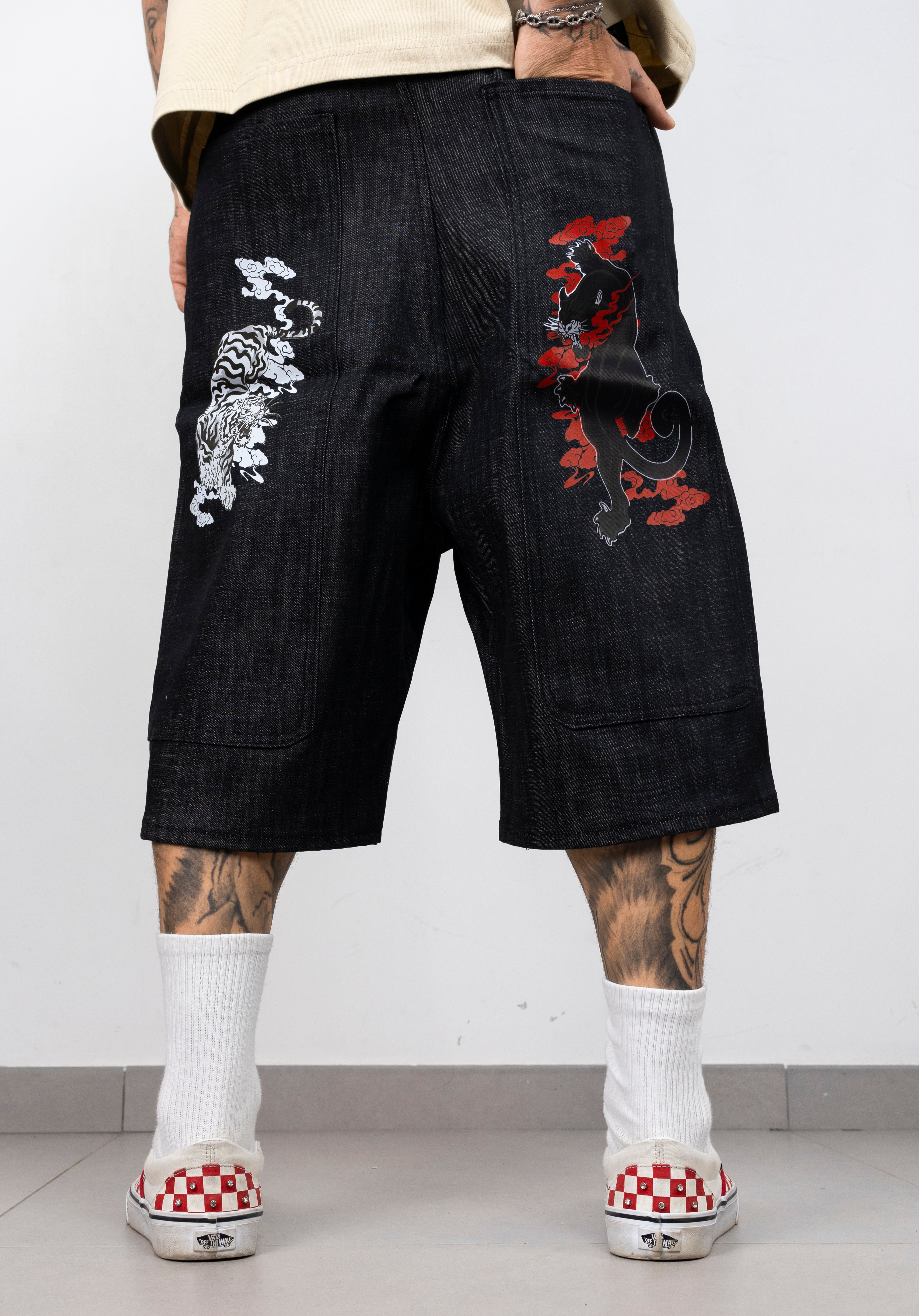 Bermuda Denim Koi lavaggio zero