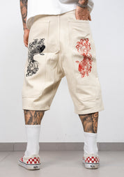 Bermuda Denim Koi beige
