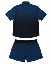 Coordinato mare degrado blu Navy Island coco