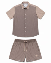 Coordinato mare  Taupe Bicolor island coco