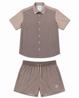 Coordinato mare  Taupe Bicolor island coco