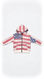 Felpa Zip America Star Junior