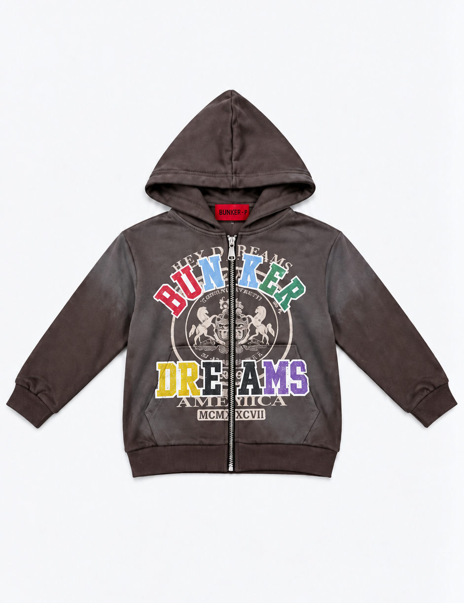 Hoodie Zip Bnk Dreams Strass Junior