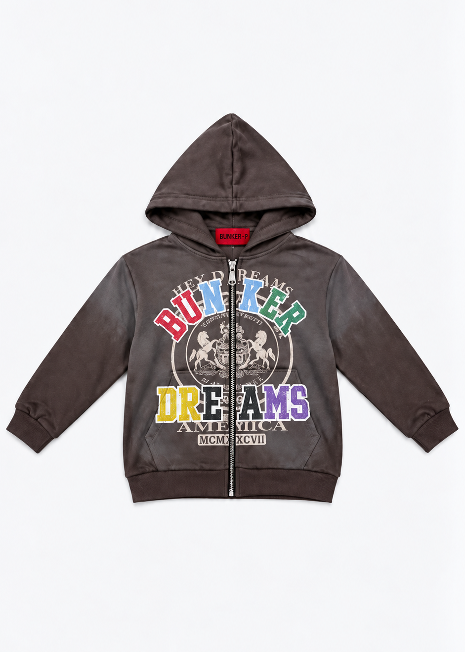 Hoodie Zip Bnk Dreams Strass Junior