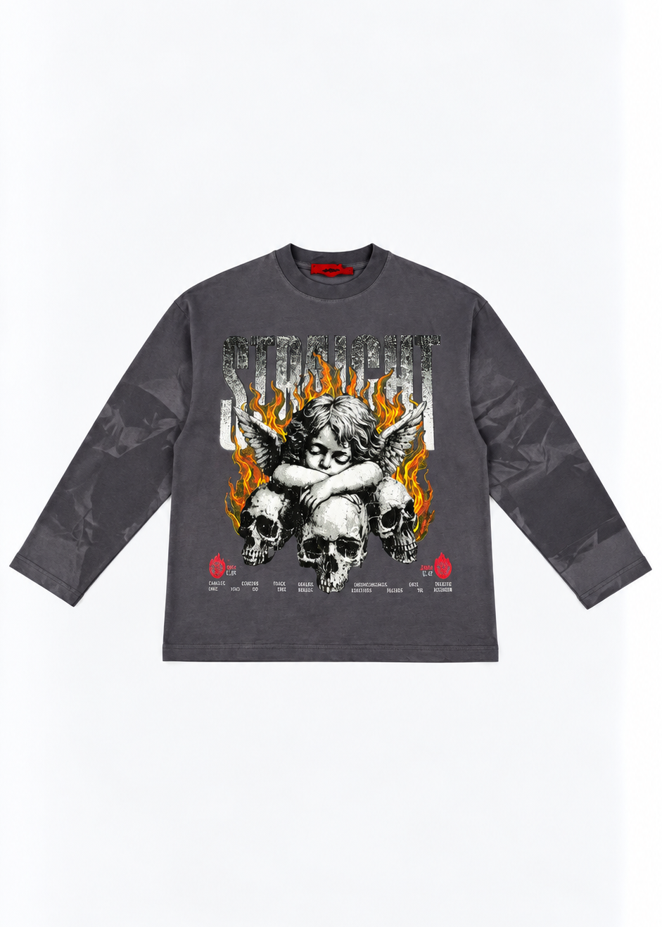 Long Sleeve Angels Flames Junior