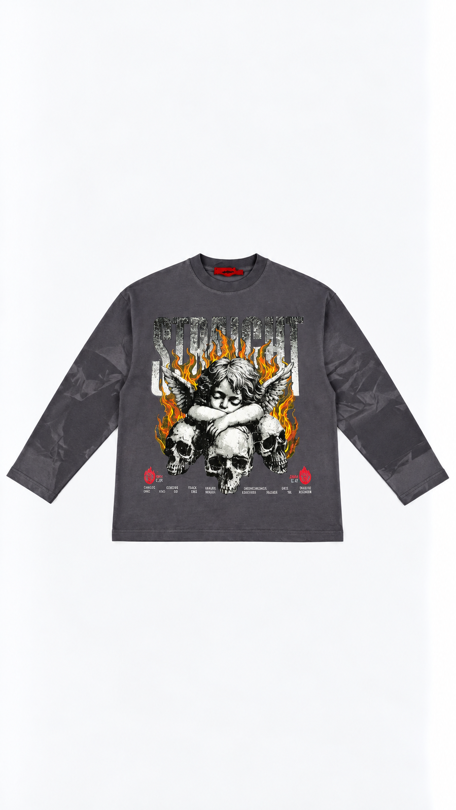 Long Sleeve Angels Flames Junior