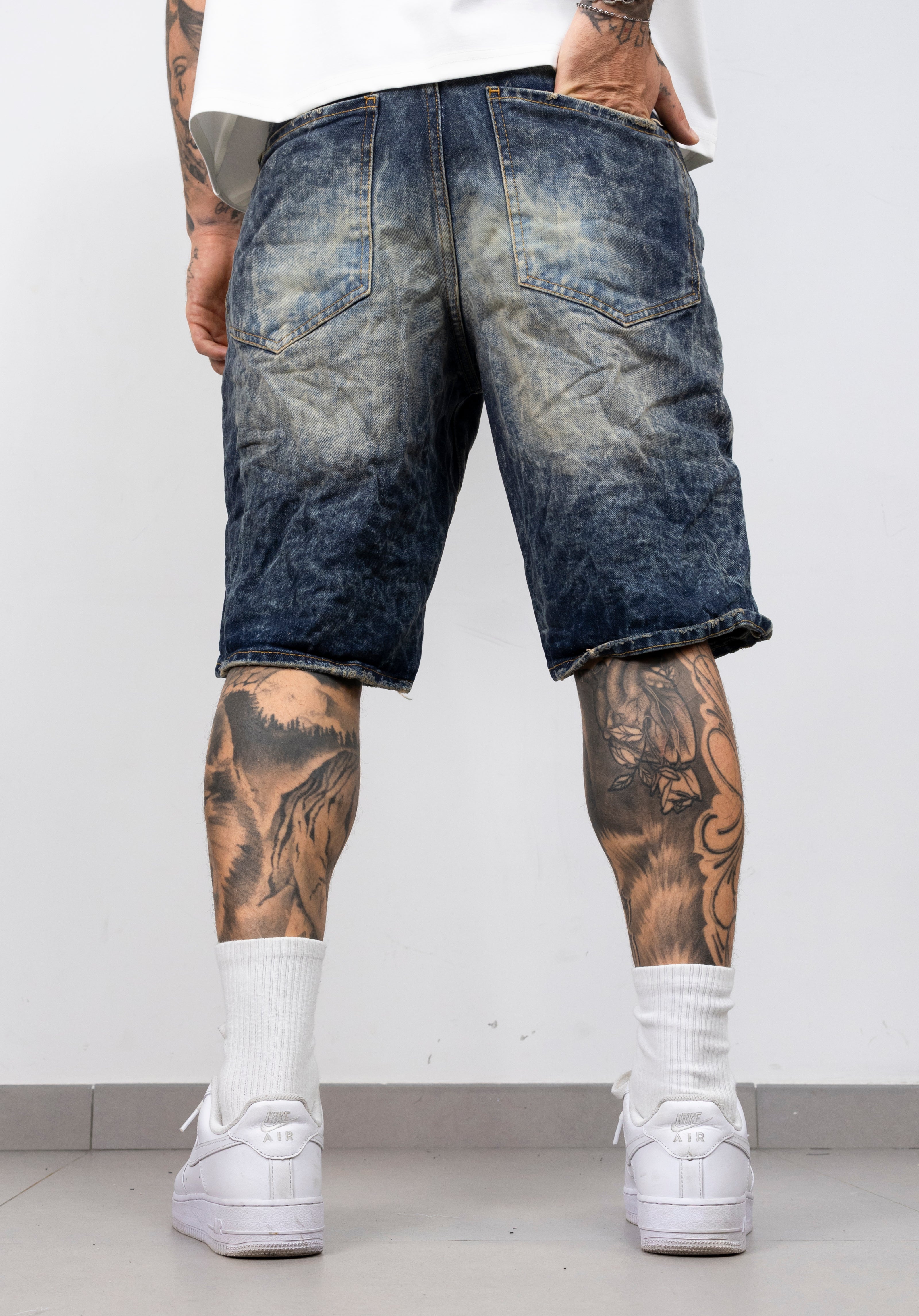Bermuda Denim Vintage Cianotic