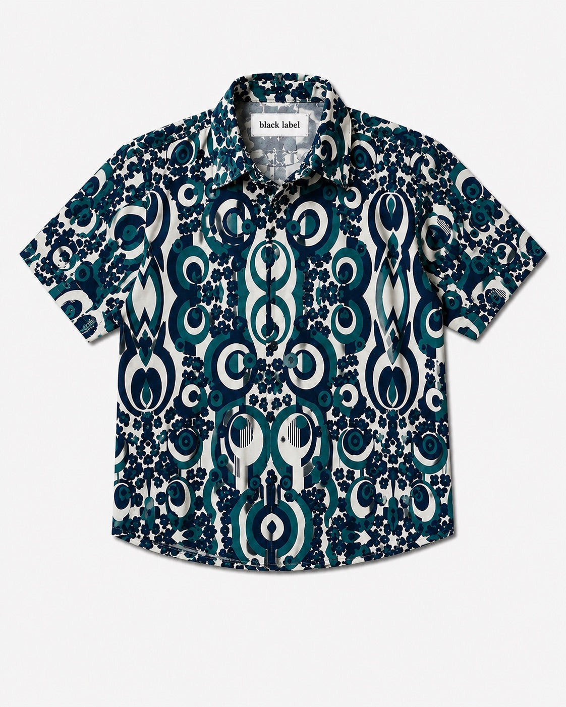 coordinato da mare Retro blu black label