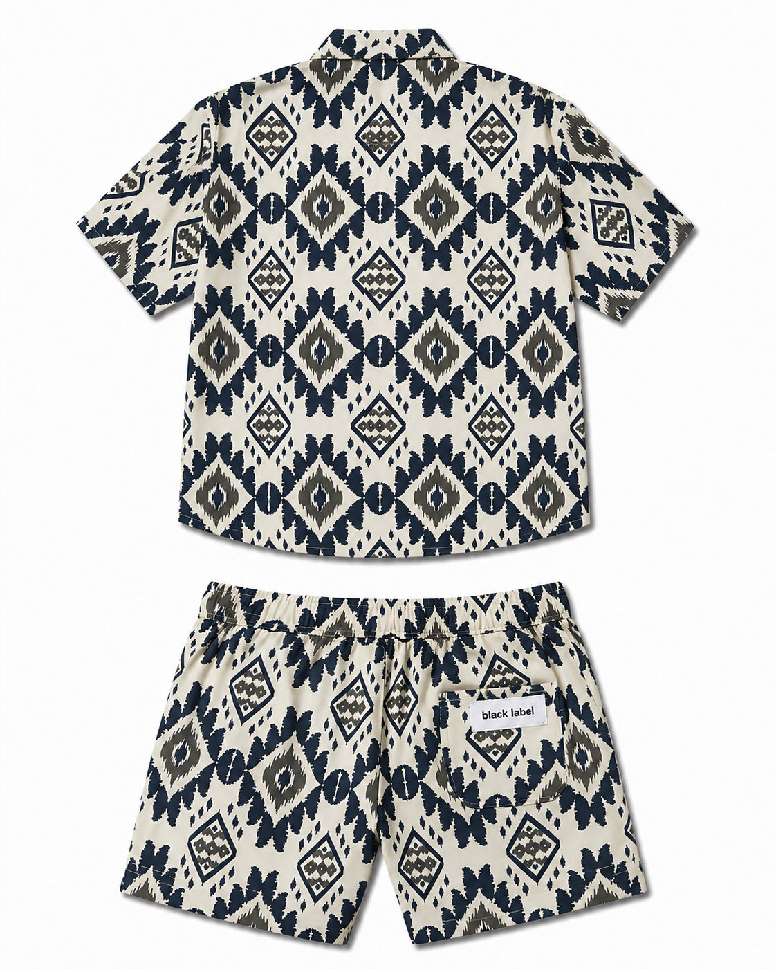 Coordinato mare etnica blu black label