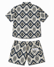 Coordinato mare etnica blu black label