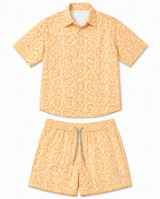 Coordinato mare fantasia solare arancio Island coco