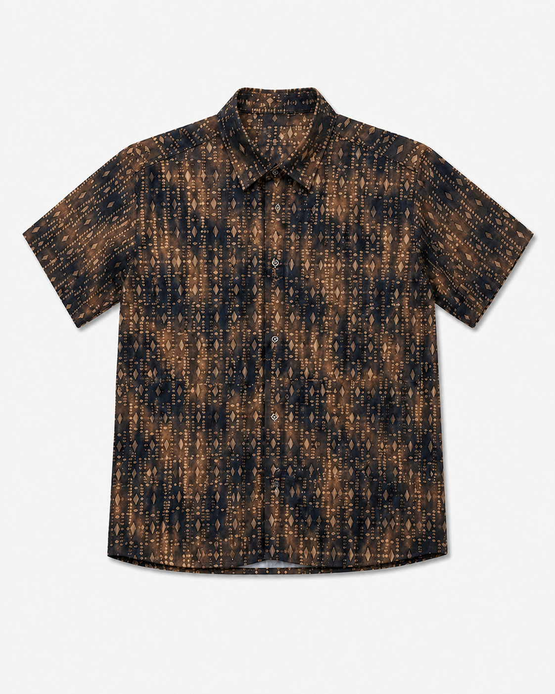 Coordinato Mare Marrone Fantasia Geometrica Black label