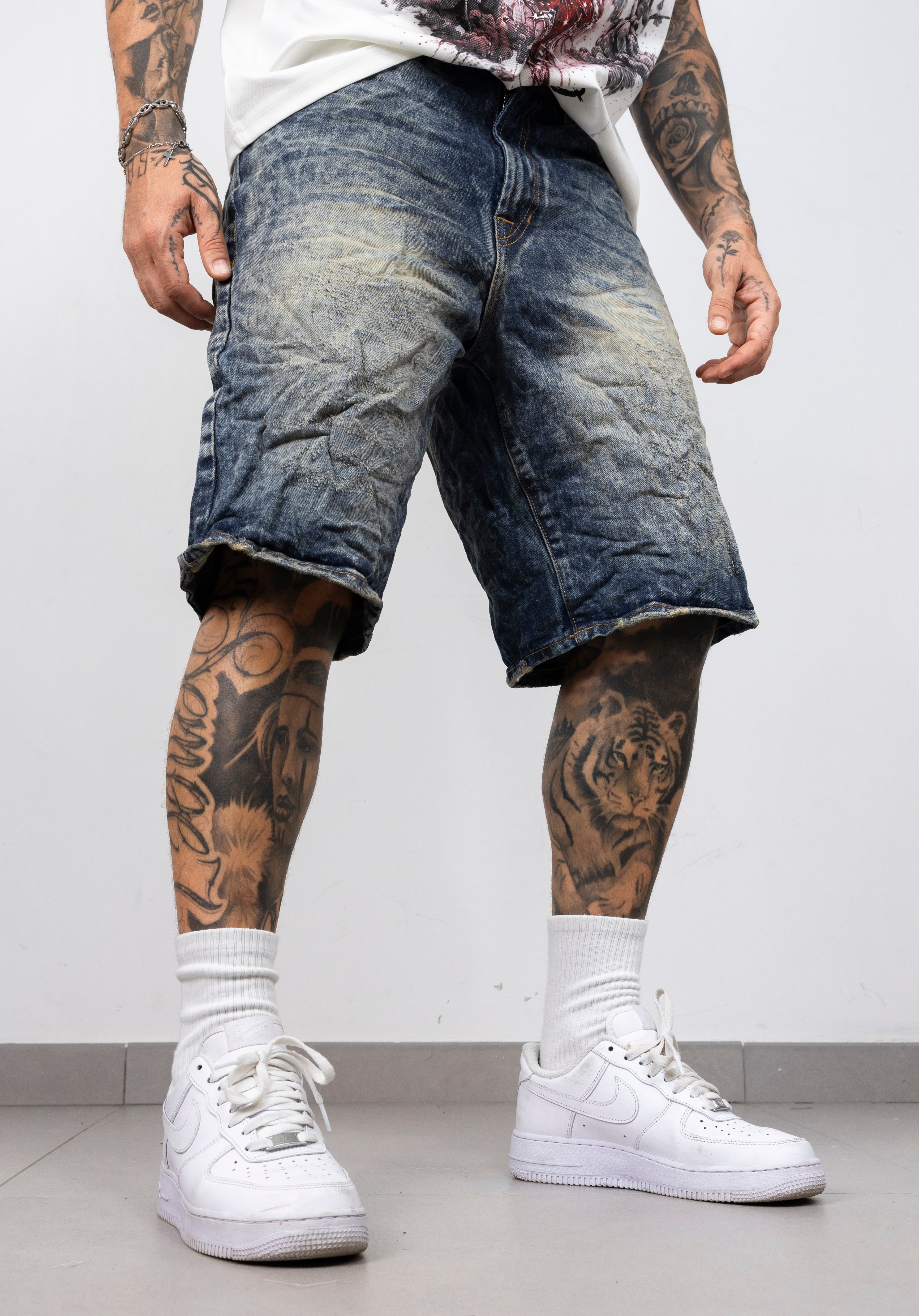 Bermuda Denim Vintage Cianotic