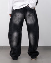 Balloon denim black