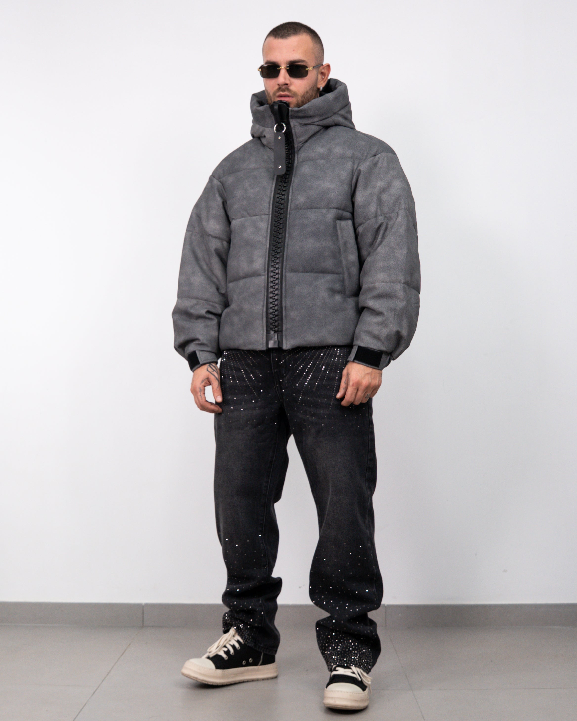 Puffer big zip