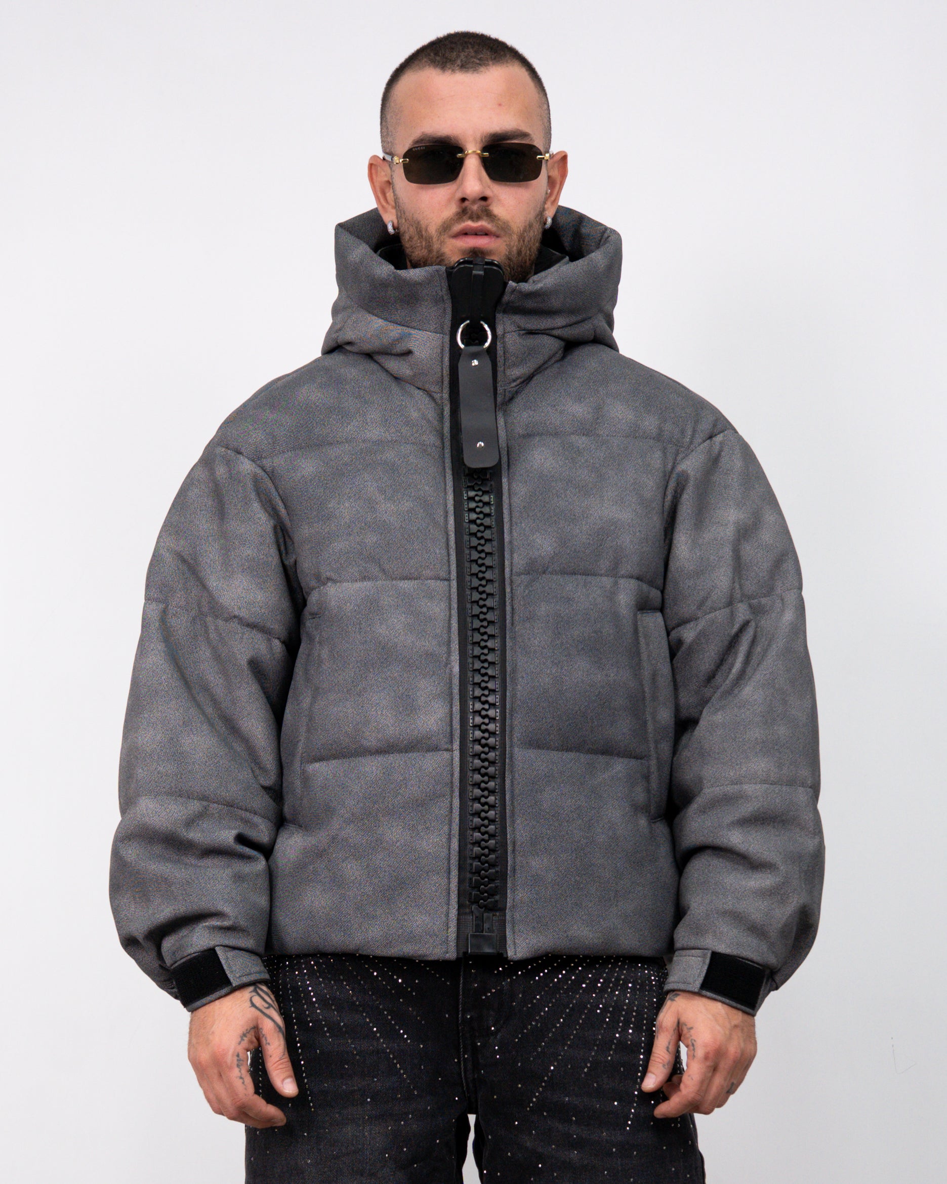 Puffer big zip