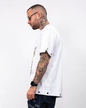 T-shirt croce occhielli