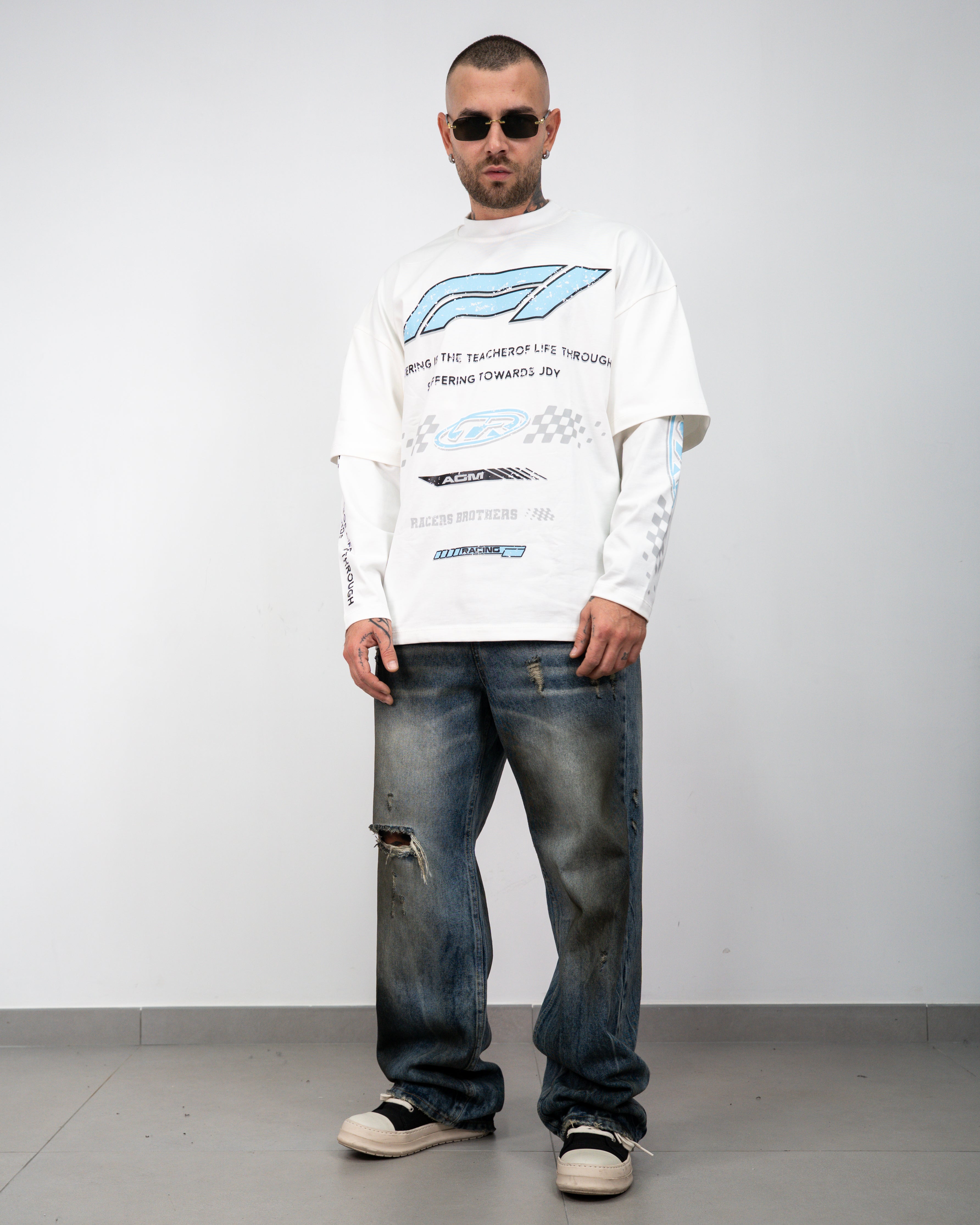 T-shirt double long sleeve f1