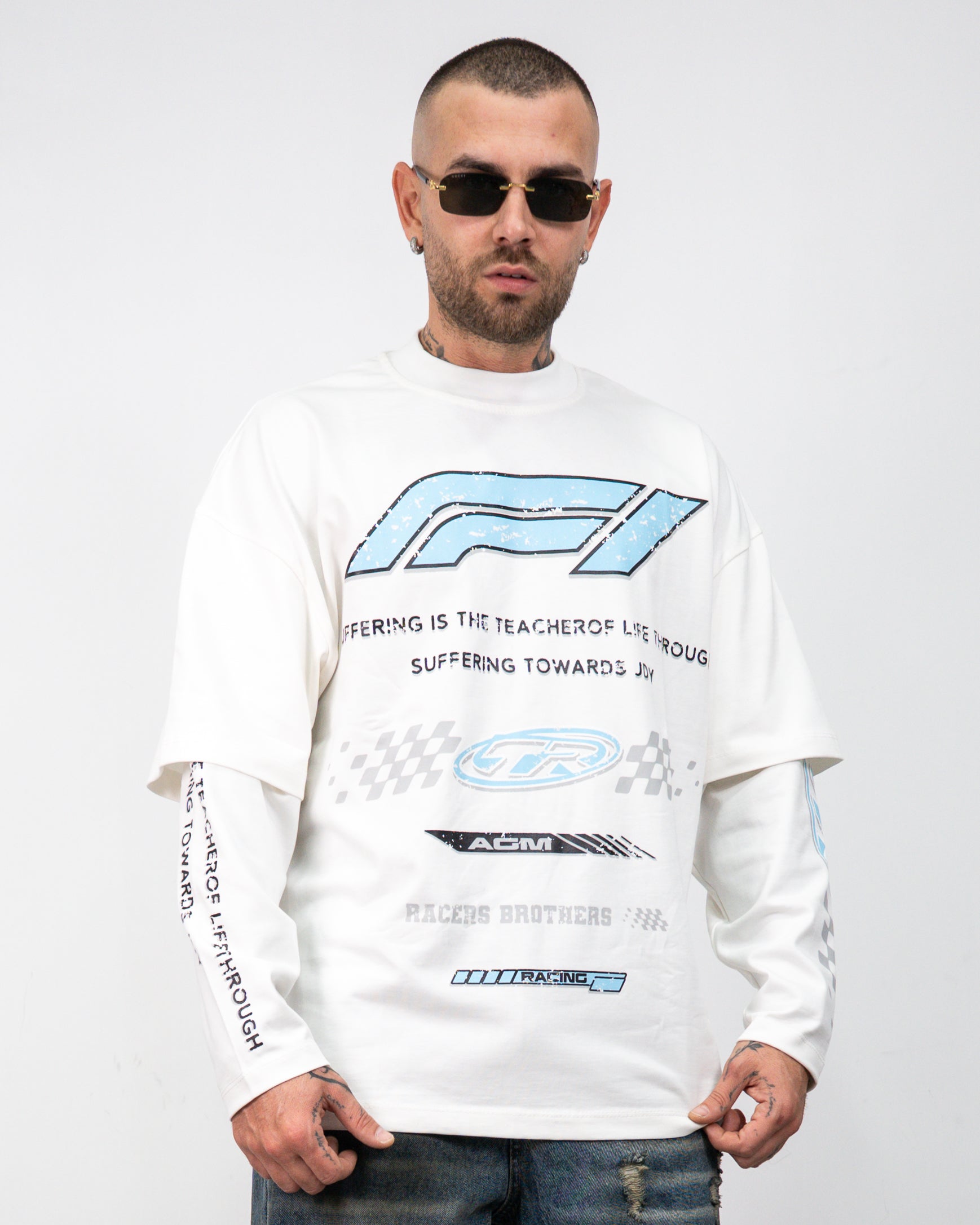 T-shirt double long sleeve f1