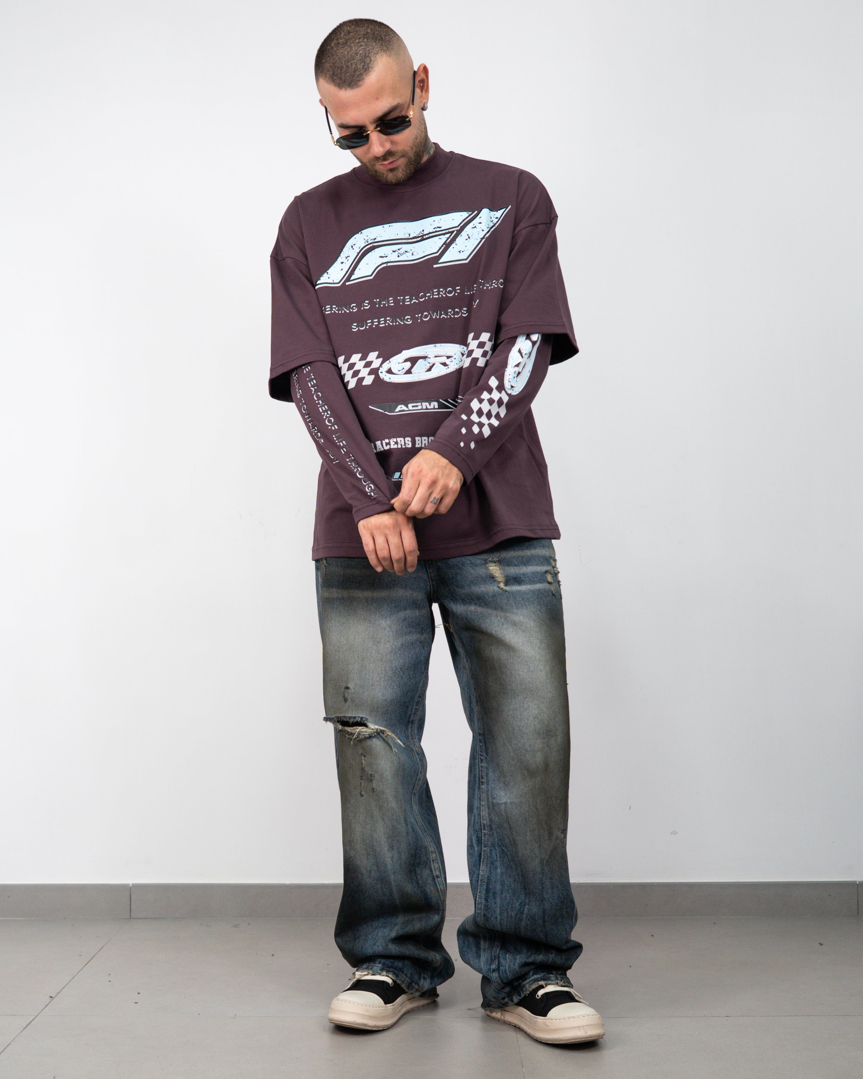 T-shirt double long sleeve f1