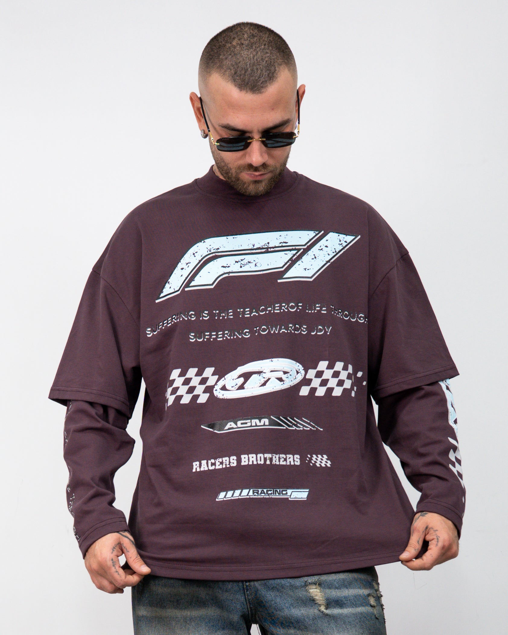 T-shirt double long sleeve f1