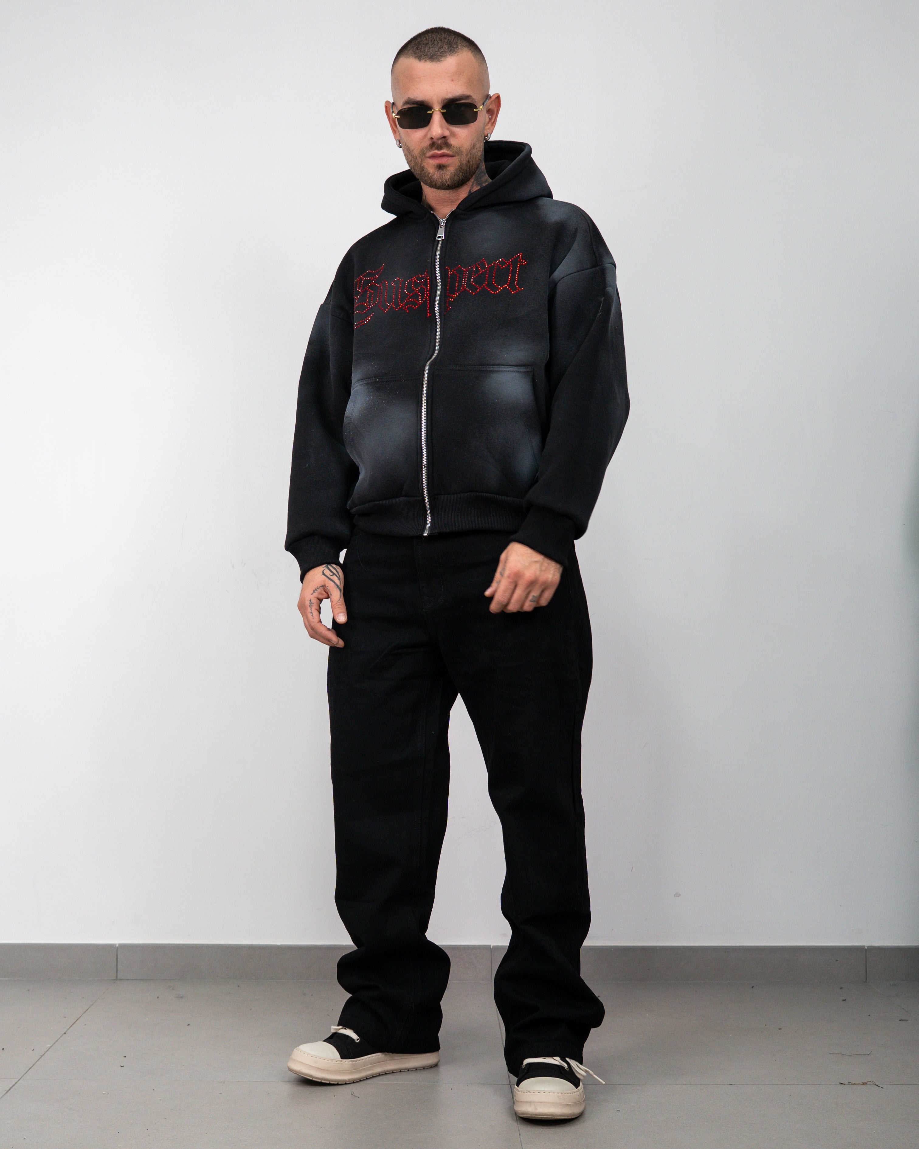 Hoodie zip suspect LV