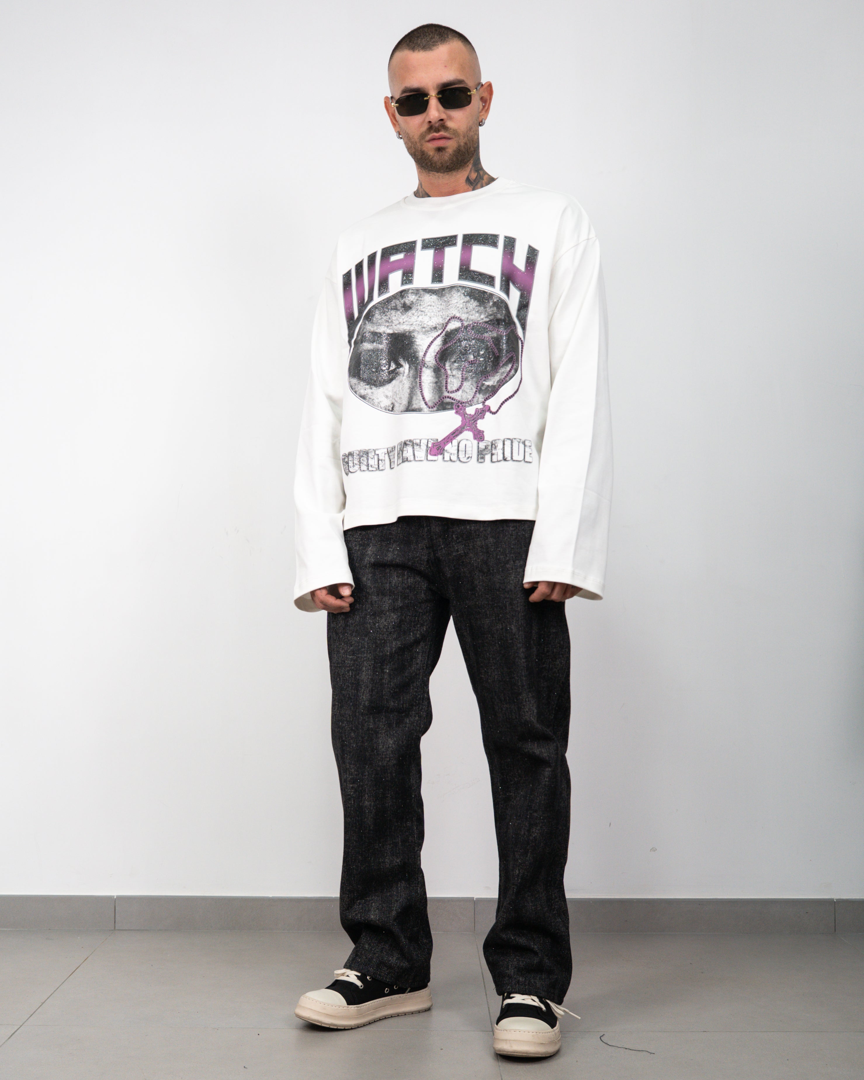 T-shirt long sleeve watch