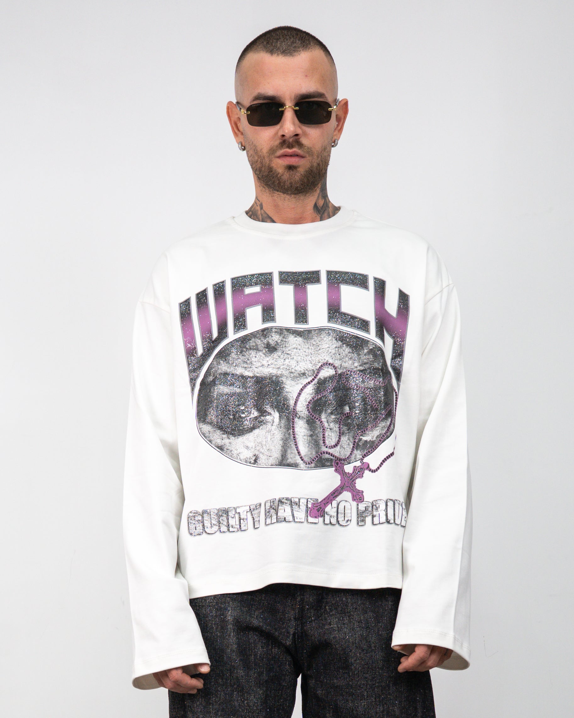 T-shirt long sleeve watch