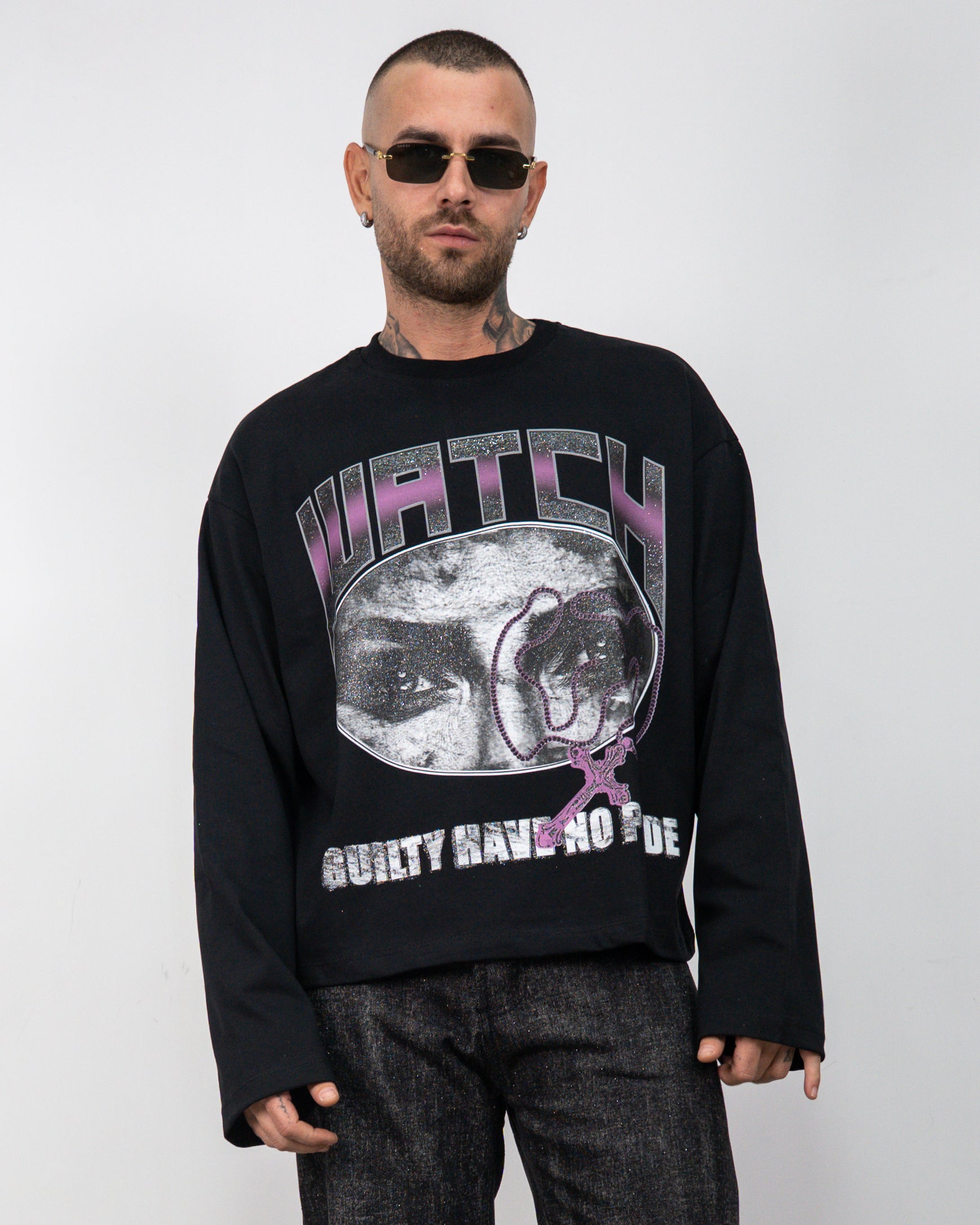 T-shirt long sleeve watch