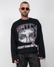 T-shirt long sleeve watch