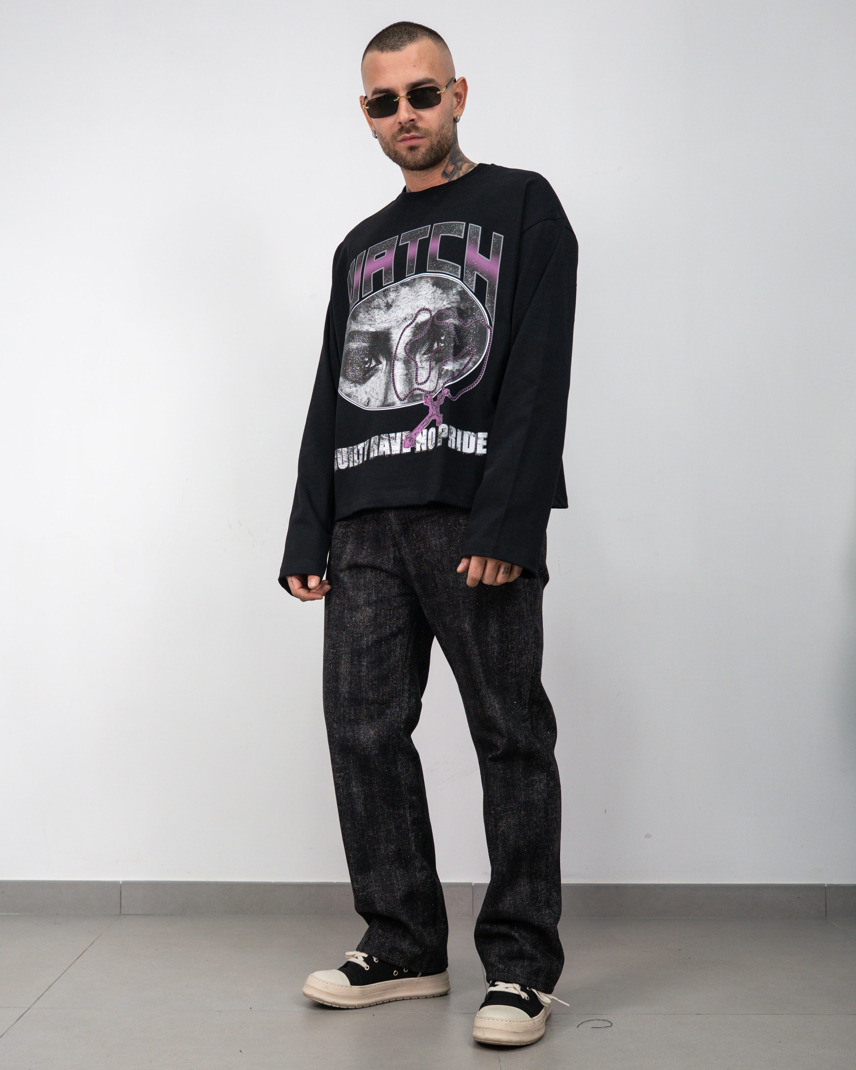 T-shirt long sleeve watch