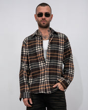 Camicia quadri bicolor