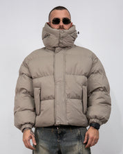 Puffer bomb con cappuccio