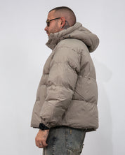 Puffer bomb con cappuccio