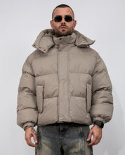 Puffer bomb con cappuccio