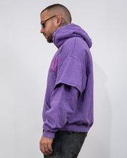 Hoodie double sleeve LV