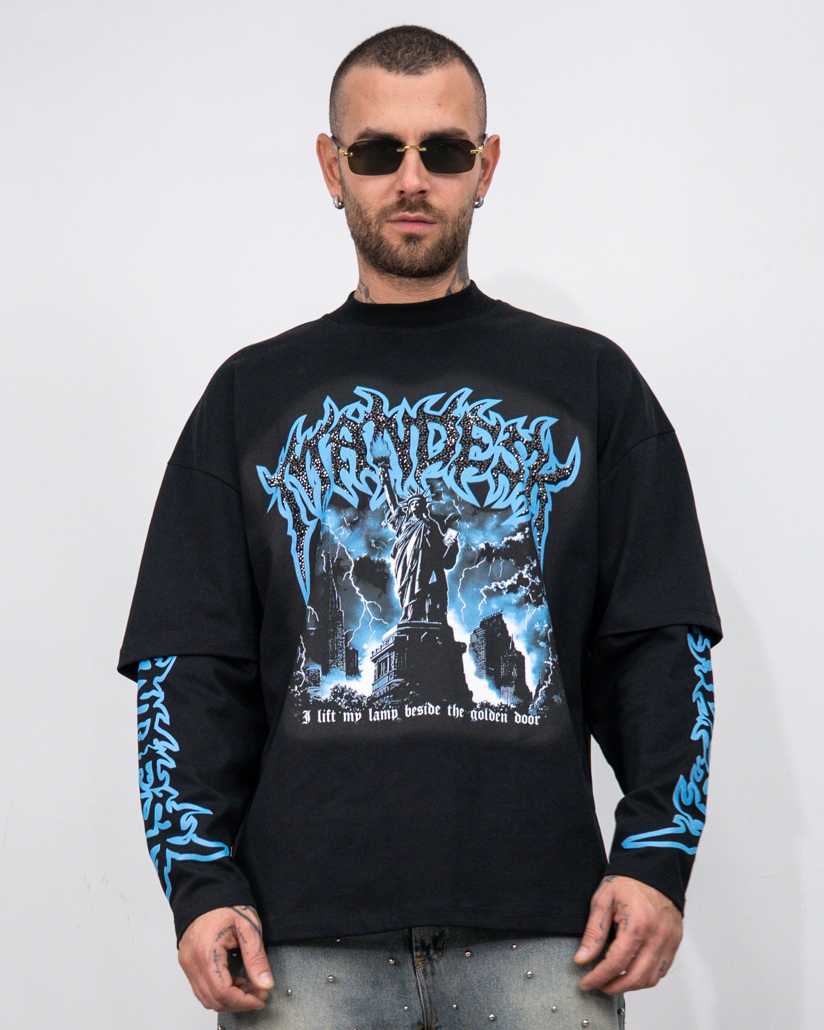 T-shirt double long sleeve liberty