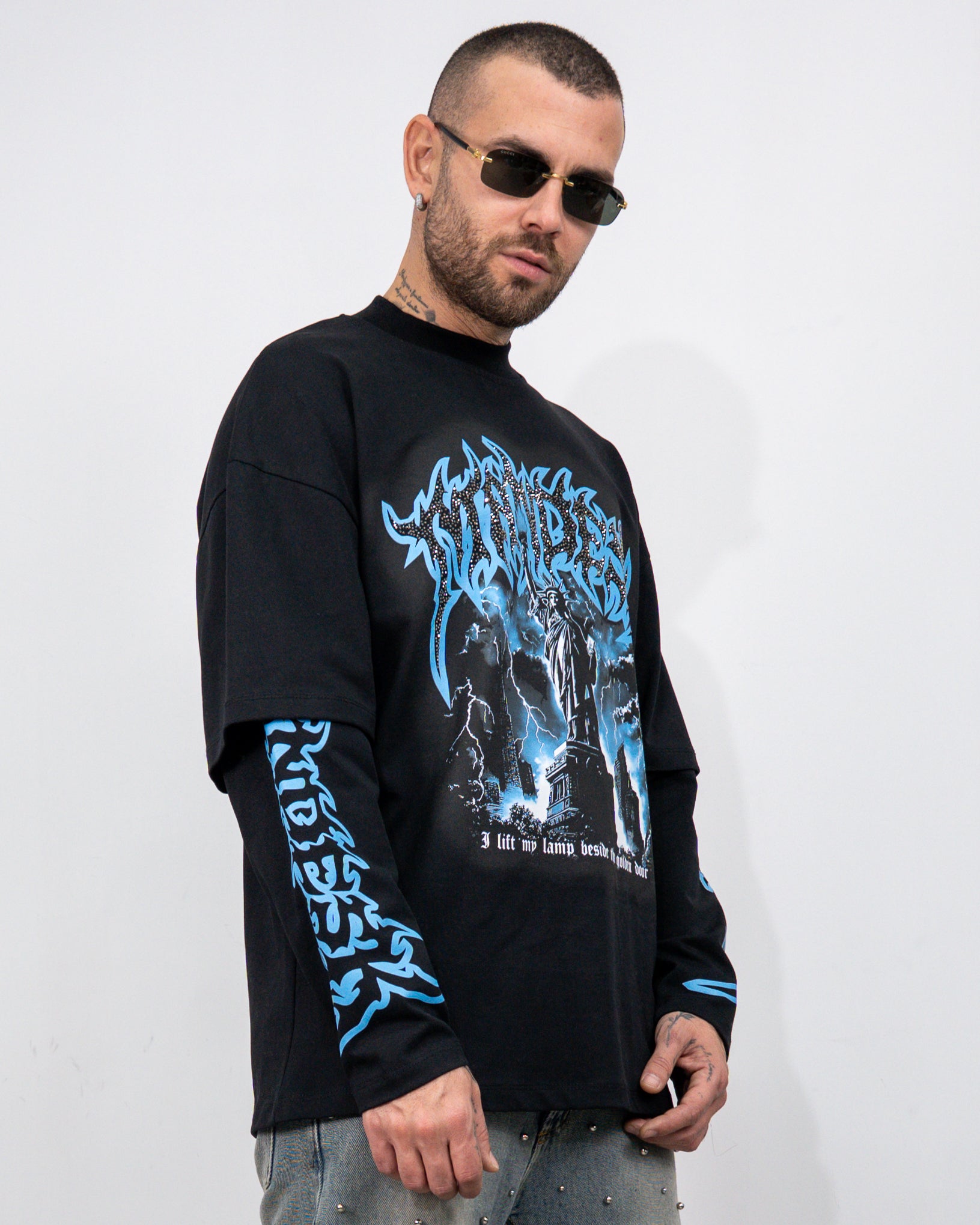 T-shirt double long sleeve liberty