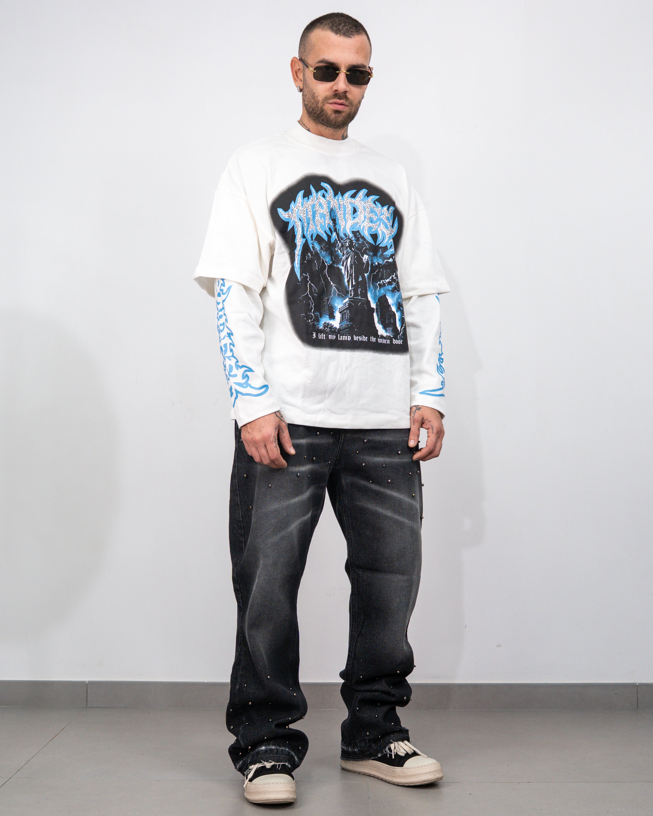 T-shirt double long sleeve liberty