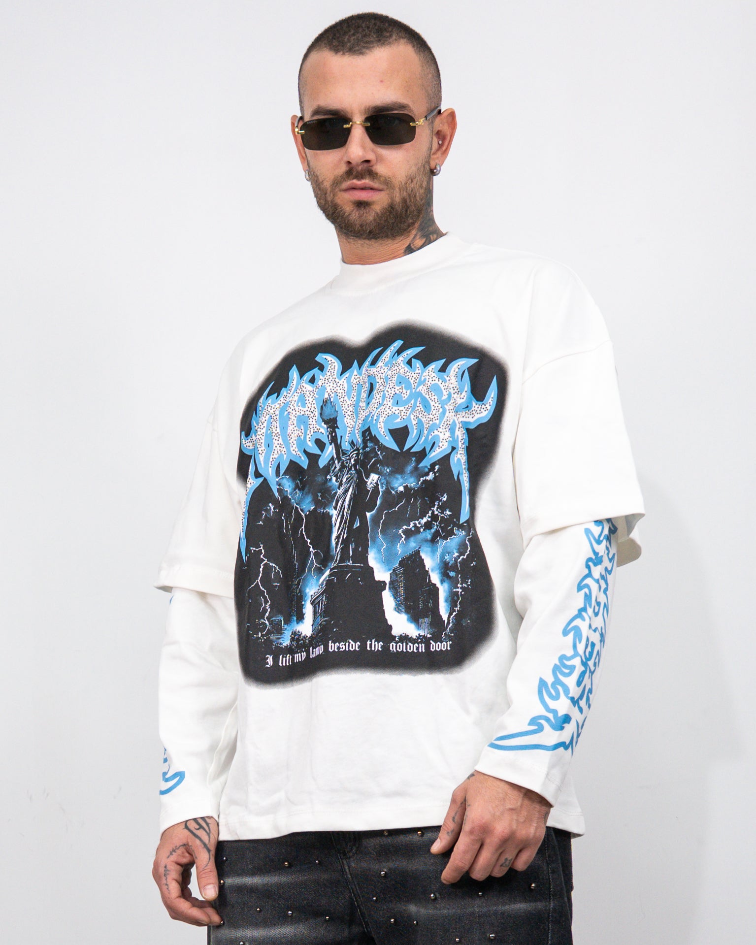 T-shirt double long sleeve liberty