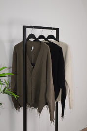 Cardigan abrasioni