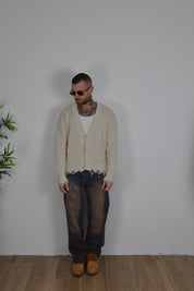 Cardigan abrasioni
