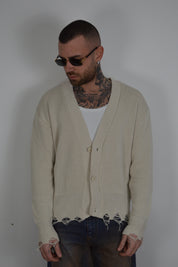Cardigan abrasioni