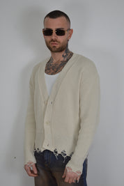 Cardigan abrasioni