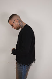 Cardigan abrasioni