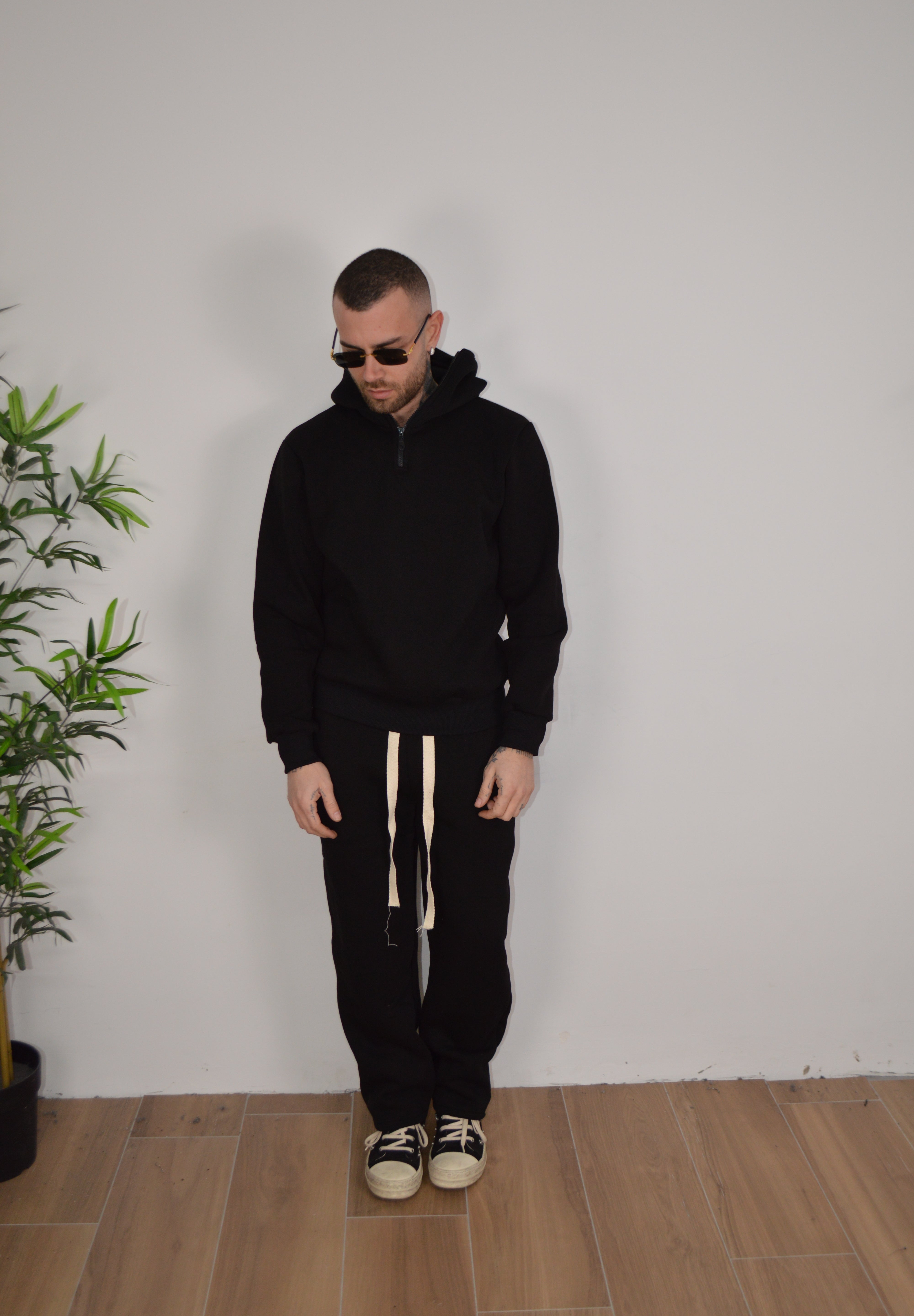 Tuta mezza zip balaclava